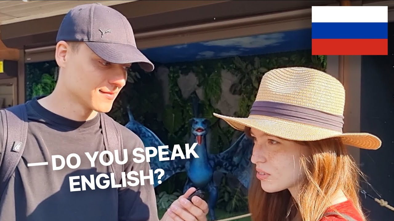 Asking Russians whether they speak english or not