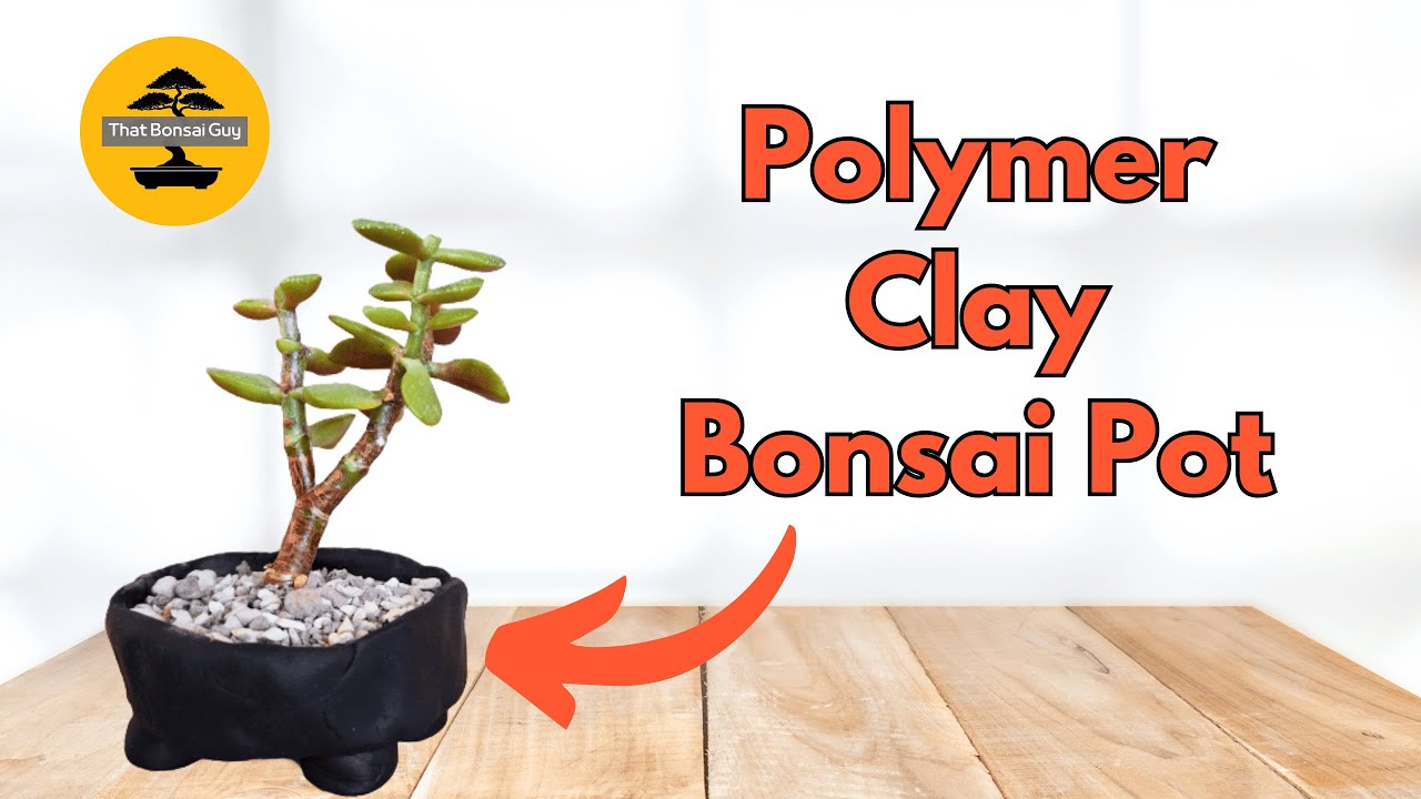 How to Make a Bonsai Pot from Polymer Clay