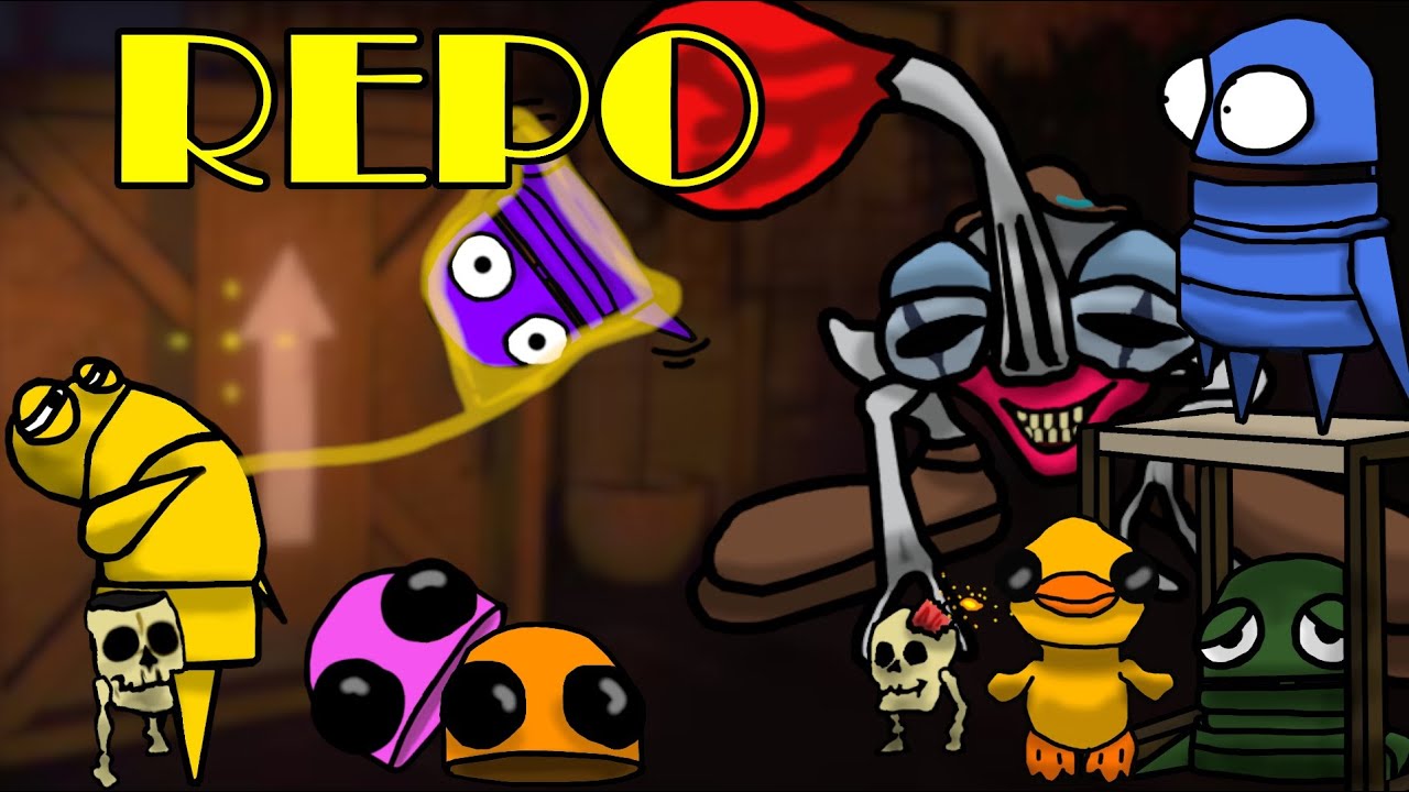 Playing Full Lobby Does Get Really Chaotic ! - Repo with friends