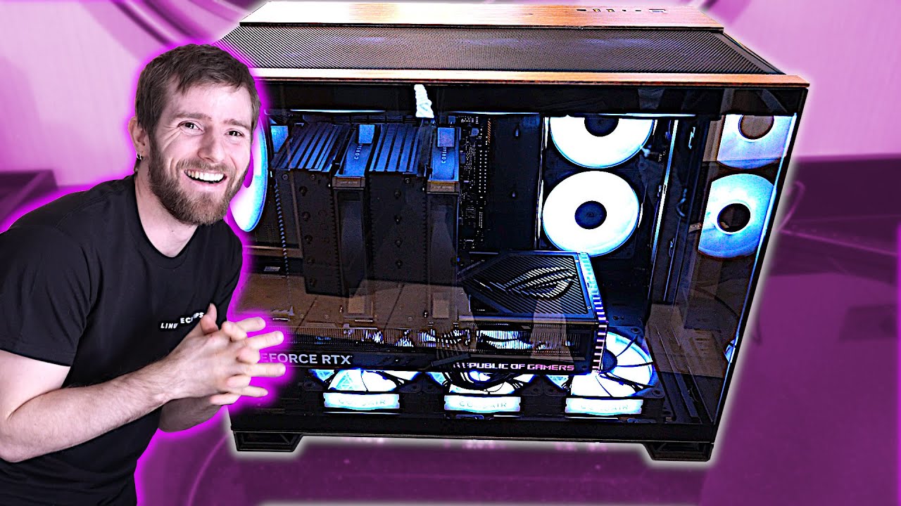 Corsairs neue High Performance Lüfter und neues iCUE Link Gehäuse - feat. Linus