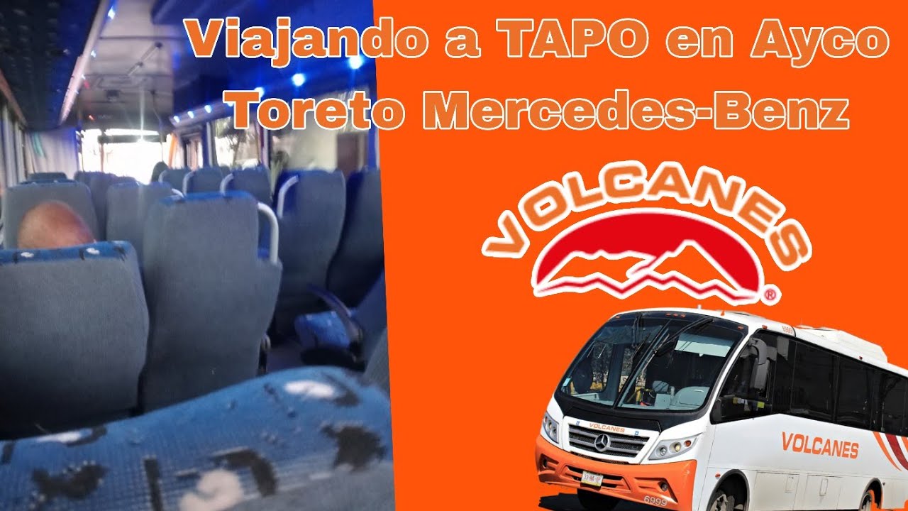 VIAJANDO a TAPO en Ayco Toreto de Autobuses Volcanes