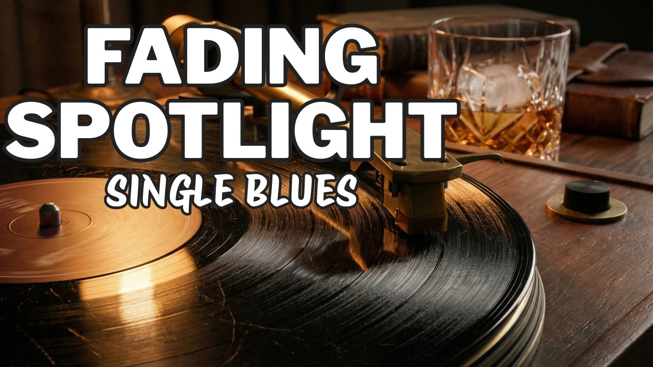 Fading Spotlight - Vintage Whiskey Blues | Official Audio 🥃