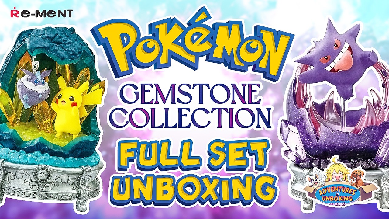 Pokémon Gemstone Collection Blind Boxes FULL SET UNBOXING