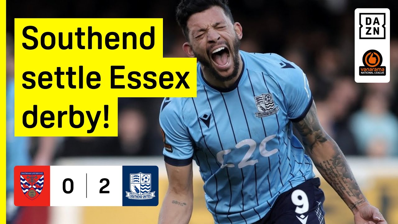 Shrimpers secure important win! | Dagenham 0-2 Southend | National League HIGHLIGHTS