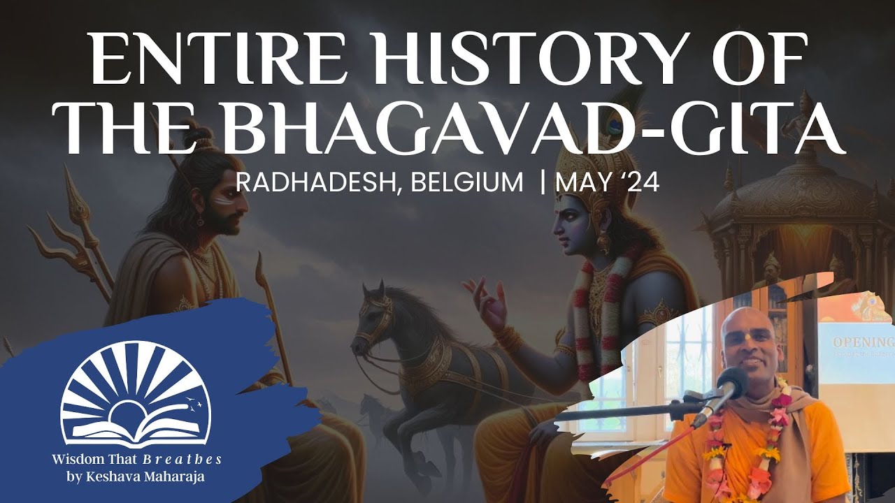 Entire History of the Bhagavad-Gita | Radhadesh, Belgium | Svayam Bhagavan Keshava Maharaja
