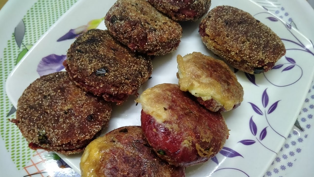 Beetroot cutlet recipe | Egg Beetroot cutlet recipe| Evening snacks recipe
