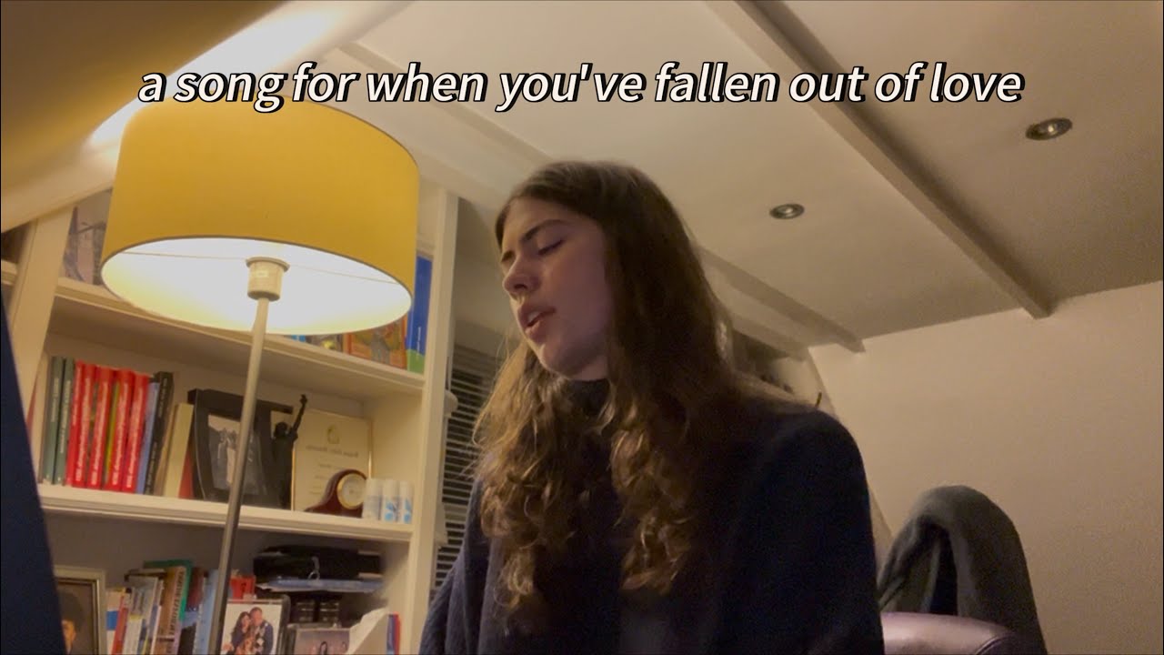 I wrote a song "Goodbye, goodbye"