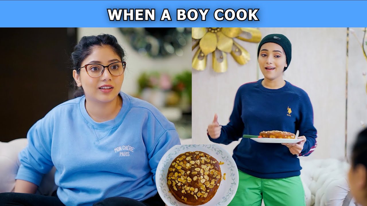 When A Boy Cook | Ft. Tena Jaiin & Paayal Jain | The Paayal Jain Clips