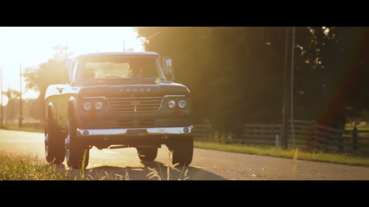 1965 Dodge Sweptline Power Wagon Restomod truck.