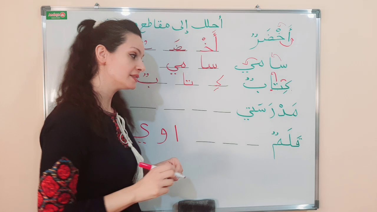 تحليل كلمات فيها احرف المد  وحركة السكون