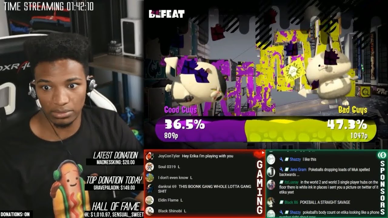 Etika gets destroyed in Splatoon 2!