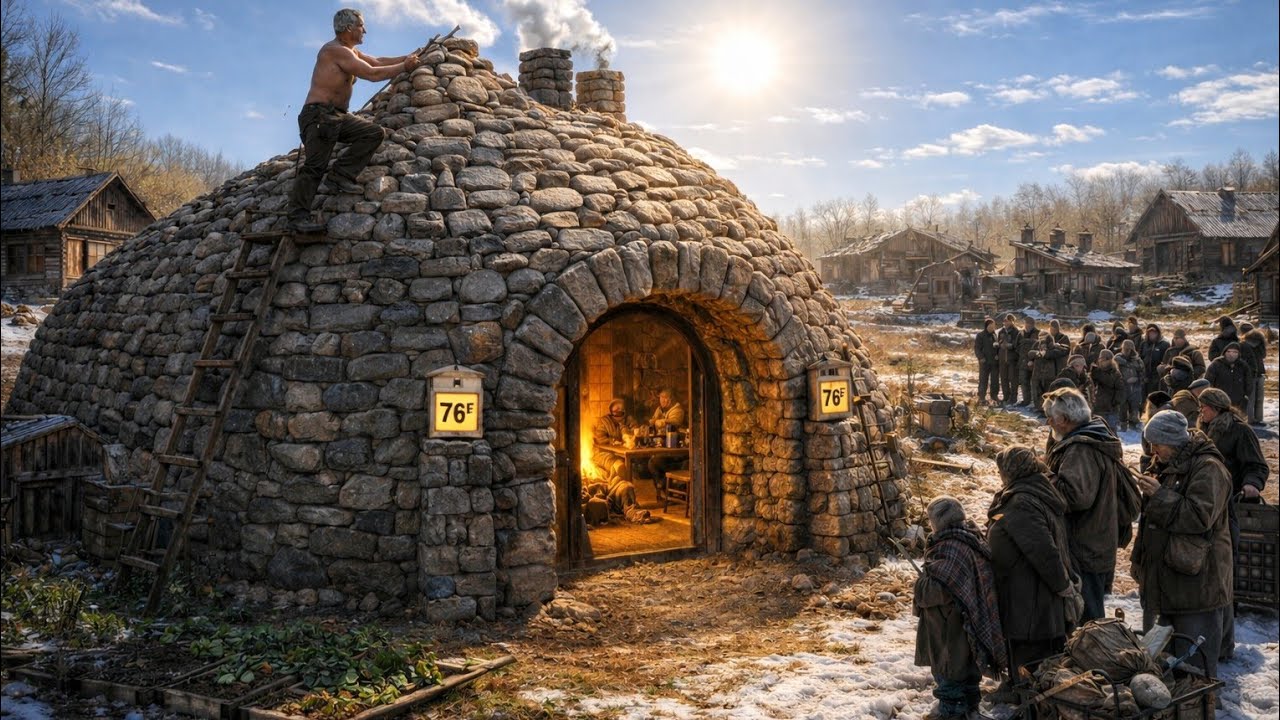 A Stone Quonset They Mocked for Years — Until It Held 61° More Heat in the Deadliest Winter