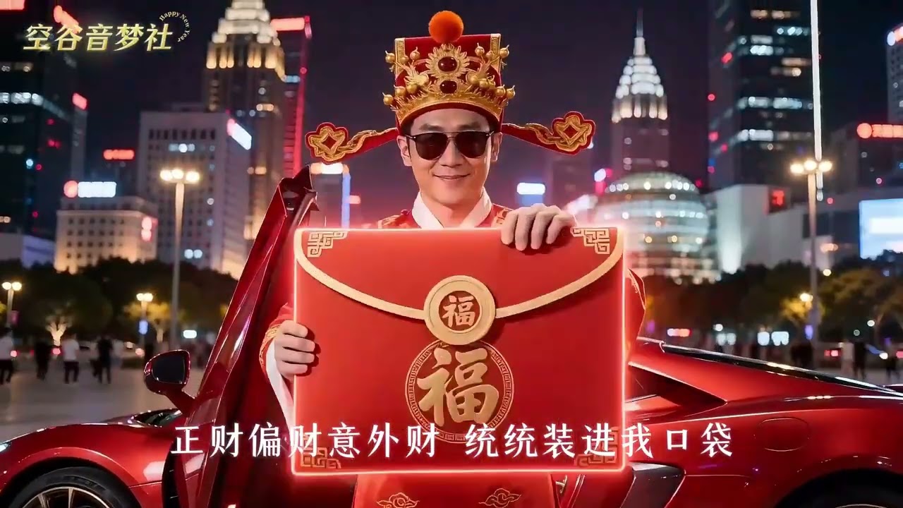 转发这条财神咒 所有愿望都实现！初五迎财神