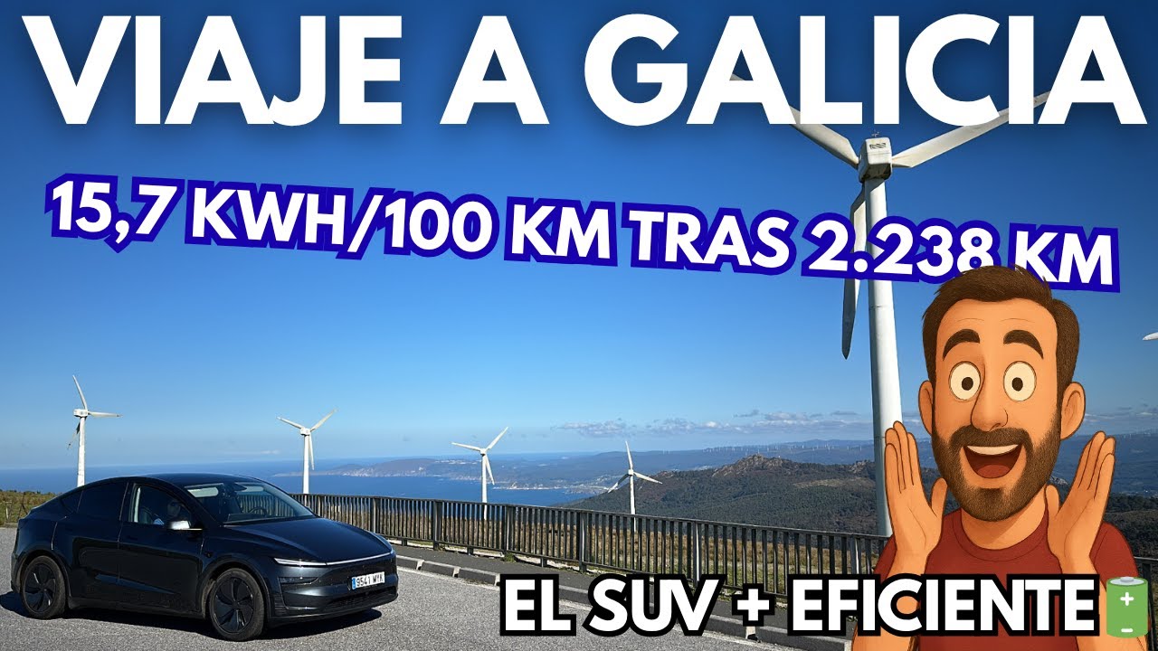 2.200 km con el Tesla Model Y Juniper: ¿El SUV eléctrico 🔋 más eficiente del mercado? #TestDrive