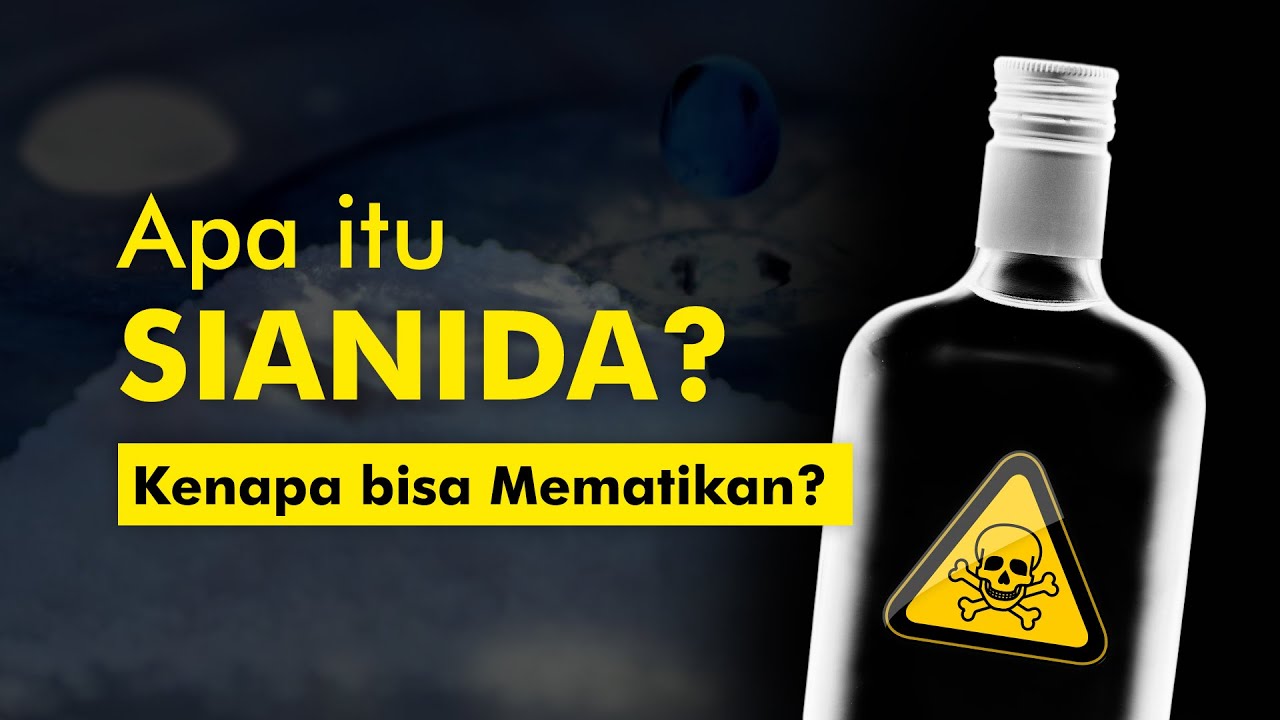 Penjelasan ilmiah !! Kenapa Sianida Berbahaya & Mematikan ?? Belajar Dari Kasus Jesica Wongso