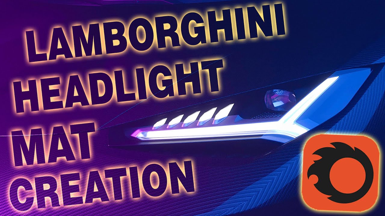 PG2CGI - 08 - Lamborghini Headlight in Corona Renderer