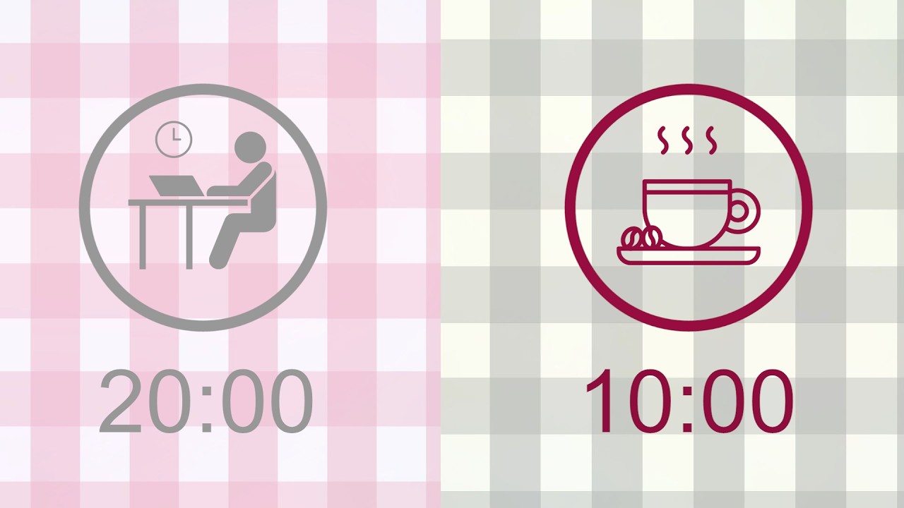 20:10 Study Timer 📚 Focus Work Sprint + Cozy Coffee Break ☕ Pomodoro for Deep Work & Study