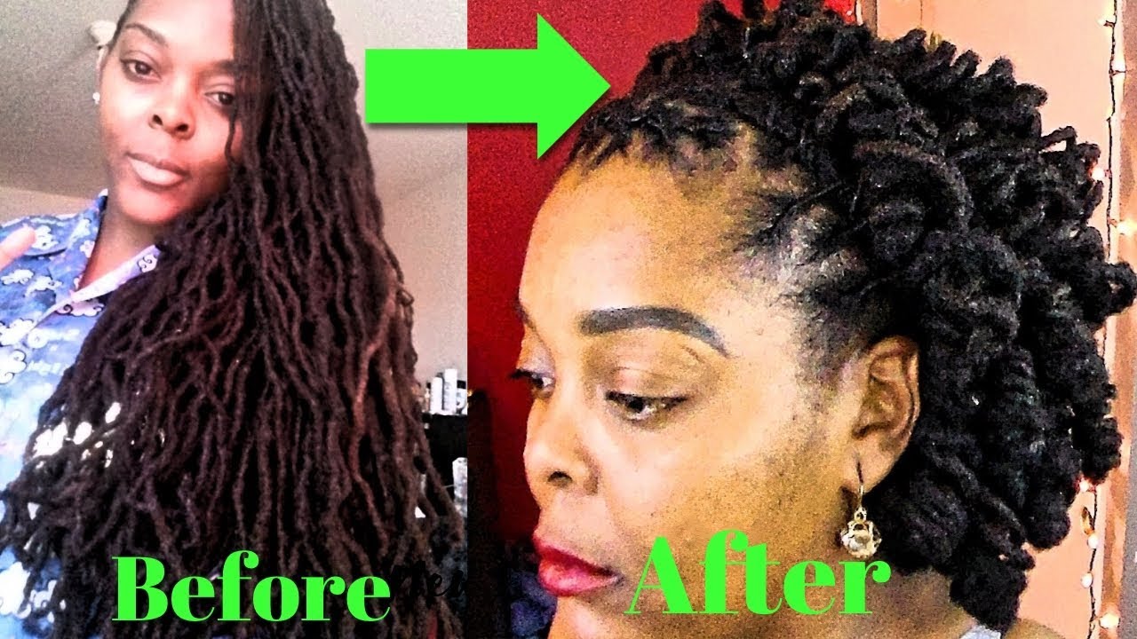 Loc Tutorial #10 | HALF CURLY LOC AFRO