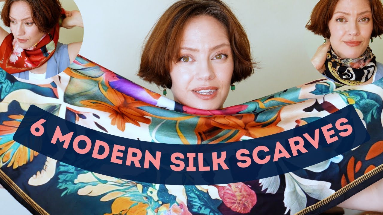 Unveiling my 6 newest&nbsp;silk scarves&nbsp;- new designs!