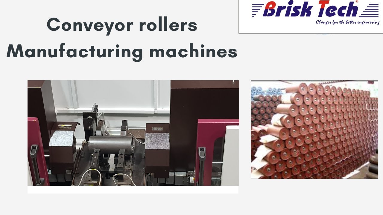 Conveyor Rollers Manufacturing Machines From Brisk tech. #Idlers #Rollers #pipeboring #shaftmilling
