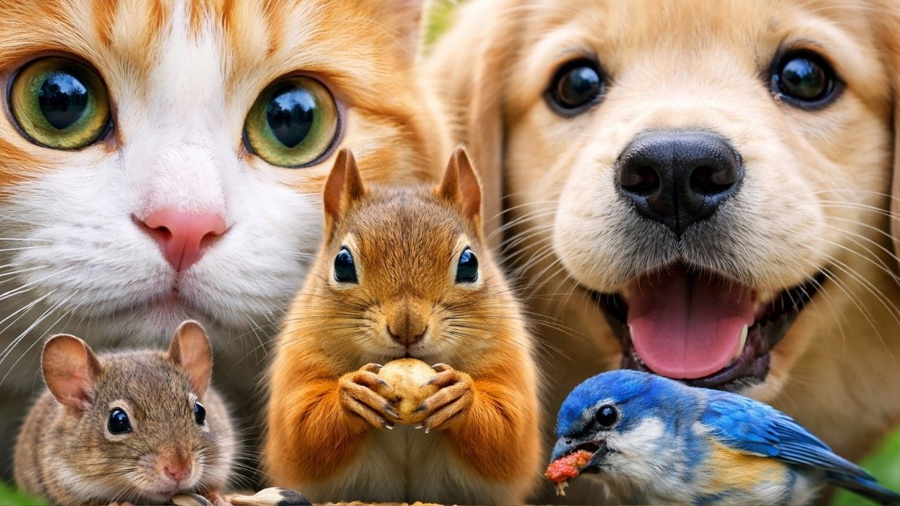 Cat and Dog TV Birds 🐦 | Calm & Happy Pets (4K Ultra HD)