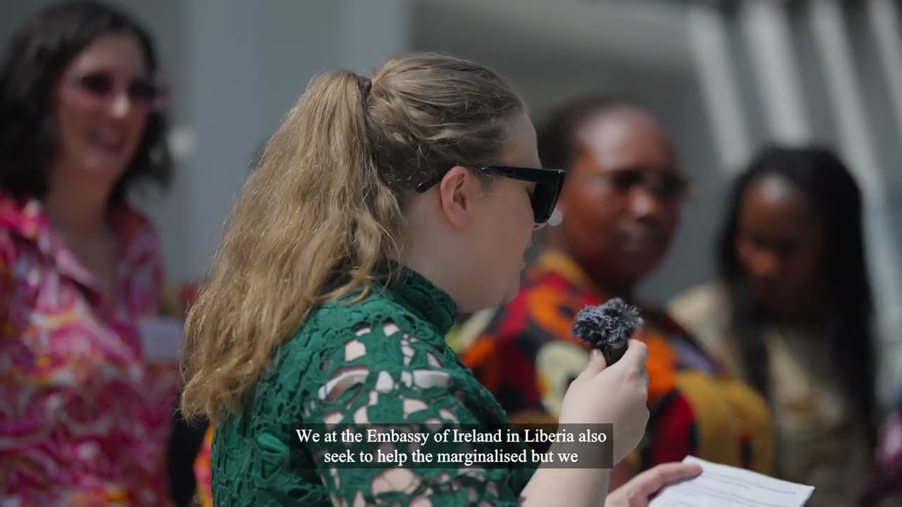 St Brigid's cloak in Liberia: Partnering for gender equality