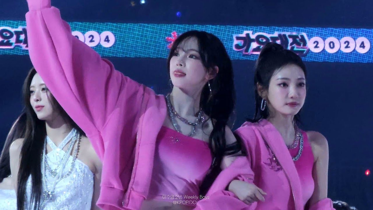 [4K] 2024 SBS 가요대전 전출 엔딩 직캠 SBS GAYODAEJEON 2024 Ending Fancam  인스파이어 아레나_241225