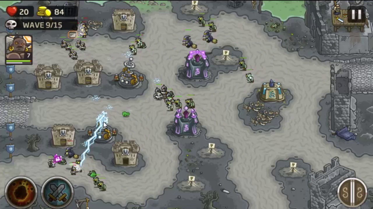 Kingdom Rush - CASTLE BLACKBURN - Campaign - Veteran (Hard)
