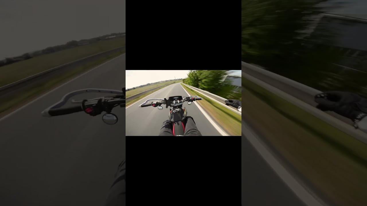 No hander on my tuned Aprilia SX 125 by Malossi🇮🇹🔥🏍 