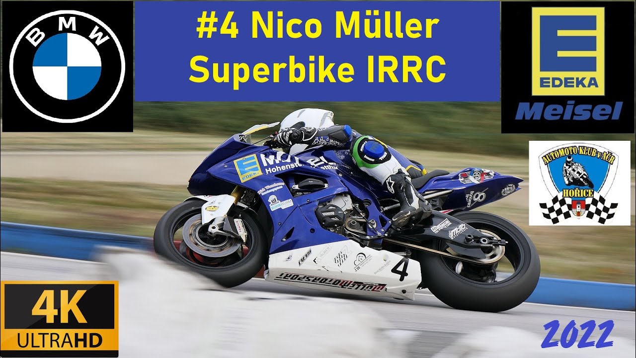 #4 Nico Müller - Superbike IRRC  Hořice 2022 (Müller Motorsport by EDEKA Meisel)