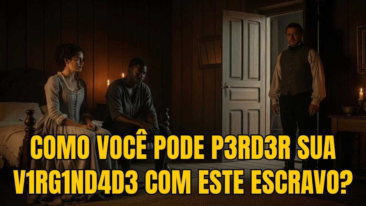 O escravo que tirou a virgindade da filha do Coronel minutos antes do casamento dela.