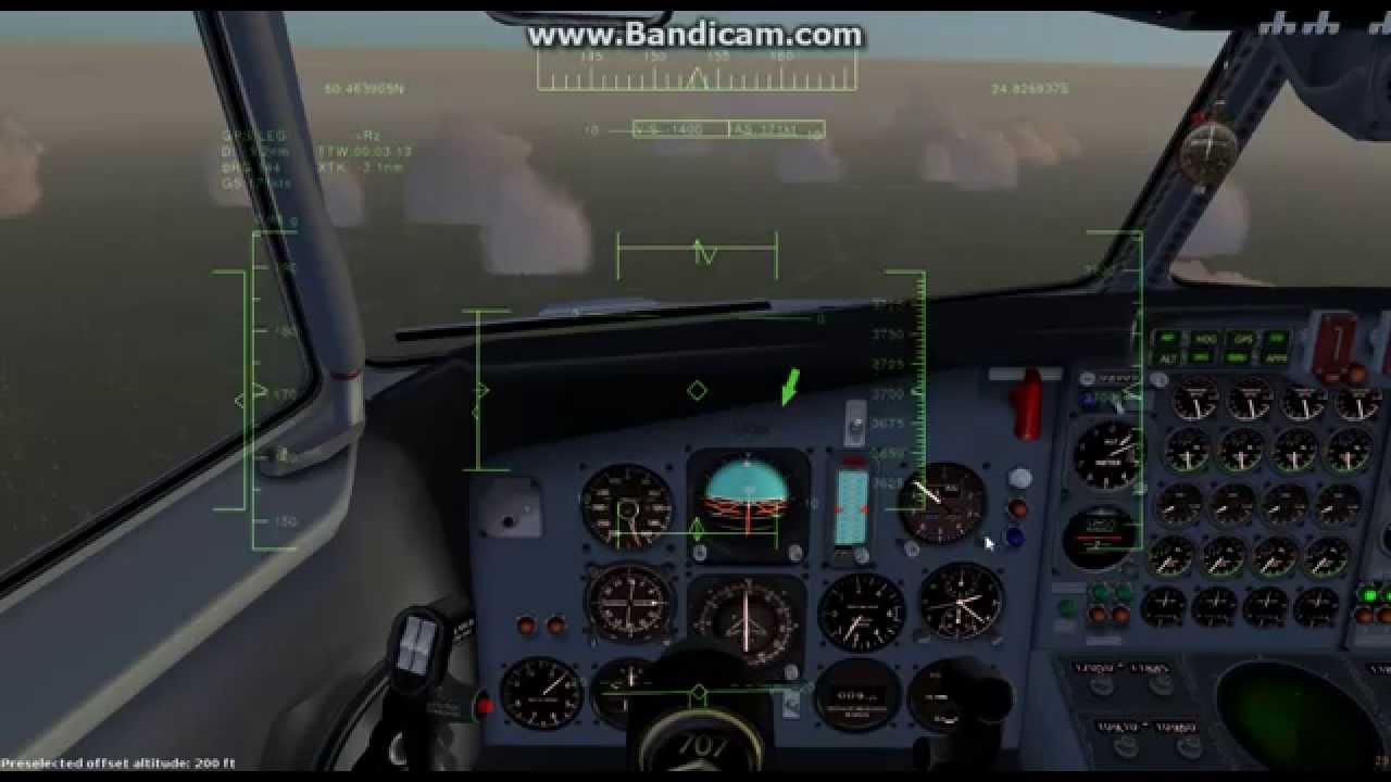 FLIGHTGEAR- ILS Approach at Helsinki Vatnaa Airport w/ a Boeing 707(HD)