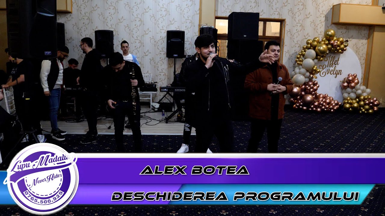 🎤Alex Botea - Ai ochii de migdala & Ne merge bine & Ce femeie  by 👍🏻NeverHideEvents🔔