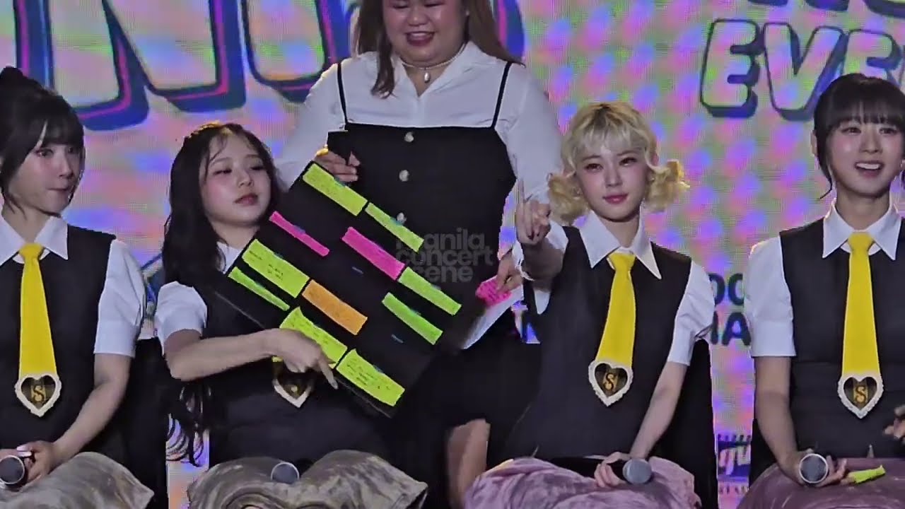Unis  Question & Answer (Fansign Event Manila)