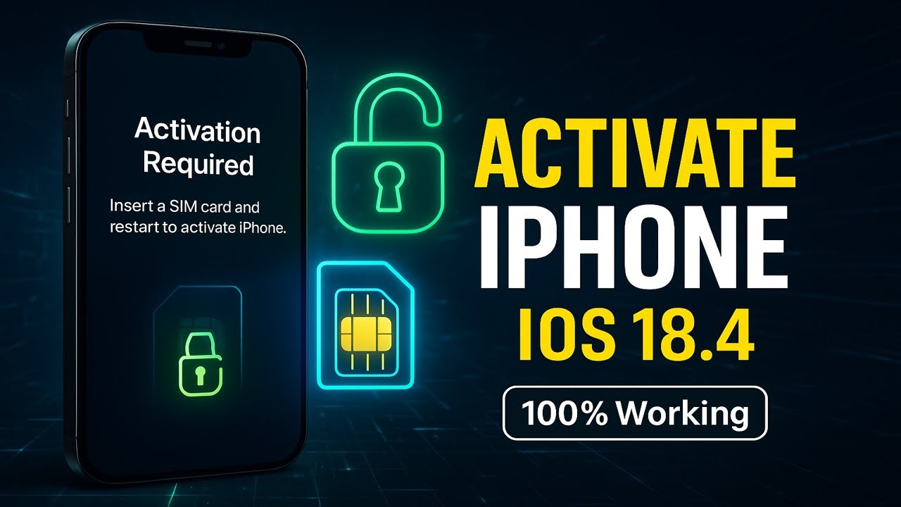 New Method 2025! Unlock your iPhone on iOS 18.4 with RSIM, MKSD Ultra, and Heicard. Quick and Easy!