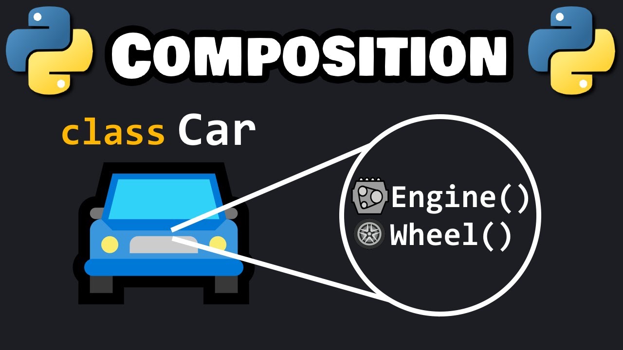 Изучите Python COMPOSITION за 7 минут! 🚘