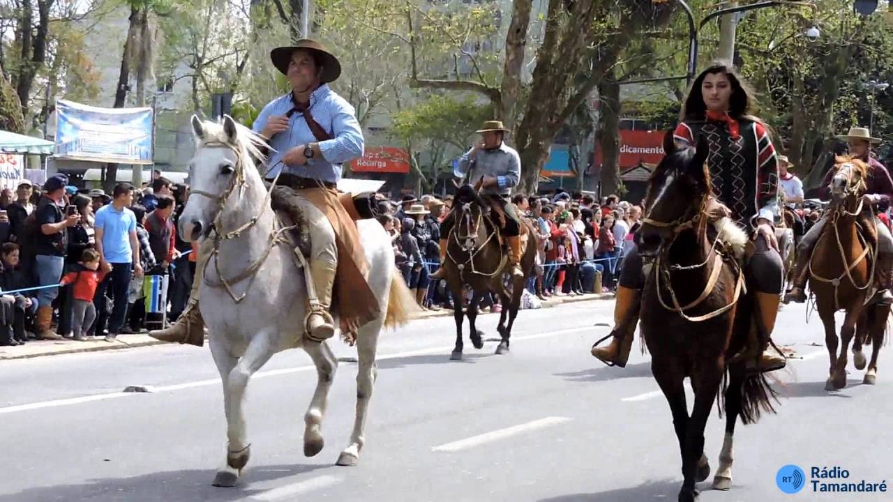 Desfile Farroupilha 2016, Rio Grande - RS –Piquetes e CTGs, na República Rio-grandense.