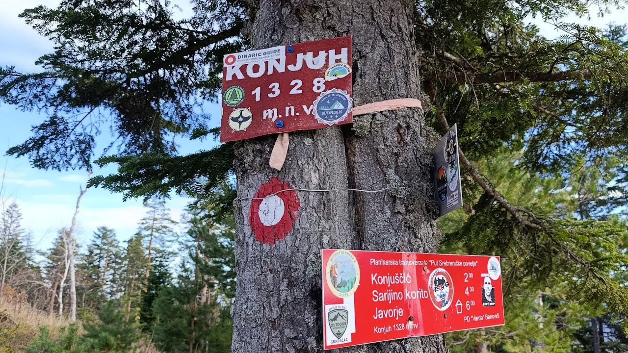 Konjuh planina - Varda, Mali Konjuh, Veliki Konjuh, Zidine, Jezerce...