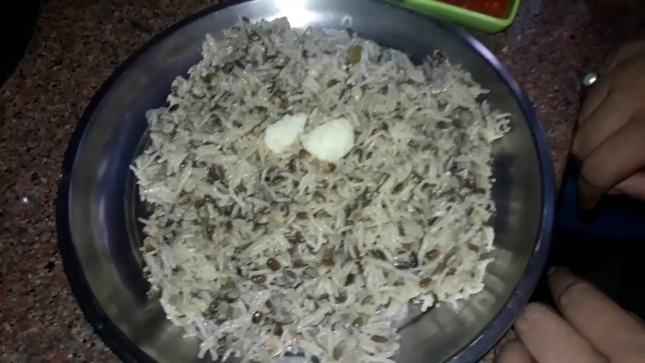Kali daal  ki khichdi