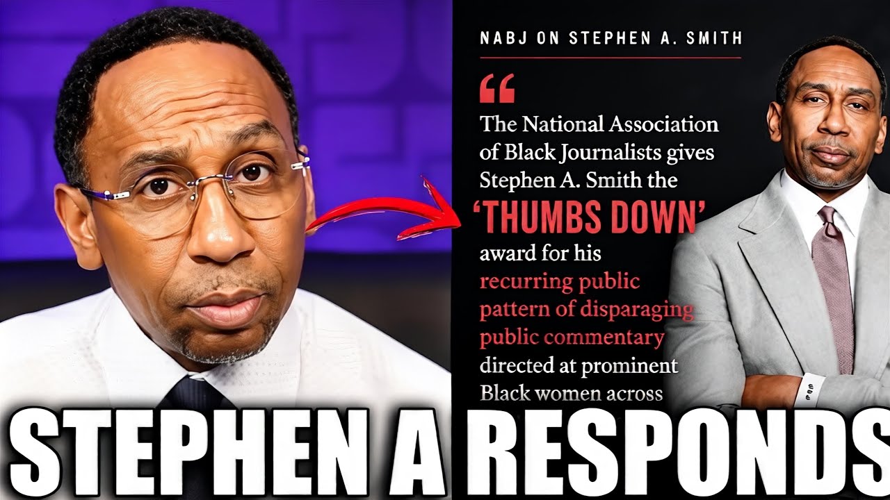 Stephen A THREATENS To Expose NABJ After Getting Dropped & GOES OFF Over Thumbs Down Award 🤯