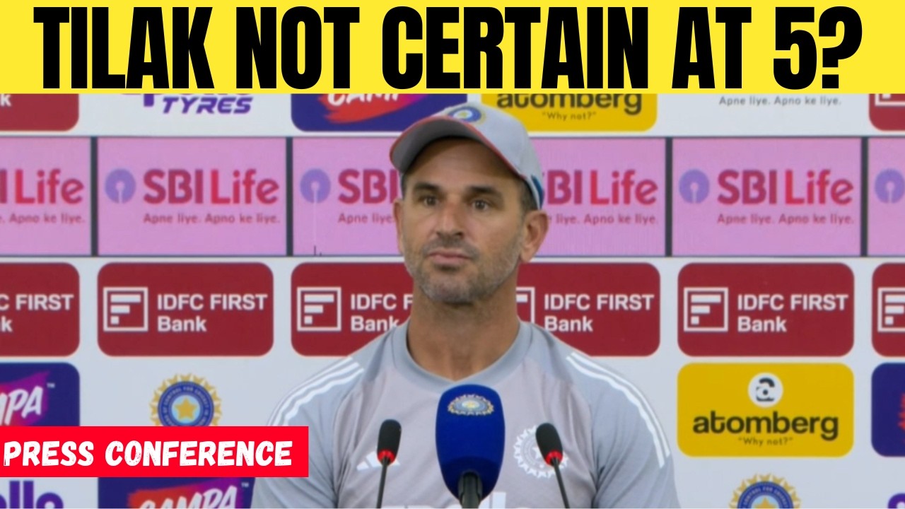 Will Tilak bat no.5? Are India concerned over Sanju's form - Ryan ten Doeschate answers