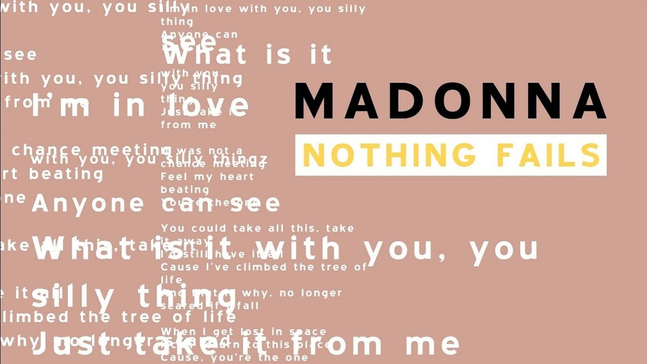 Madonna - Nothing Fails (Radio Edit) (HQ Audio)