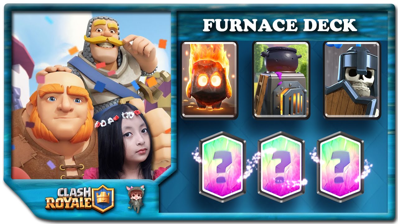 Clash Royale #29 ★ New Card Furnace Deck