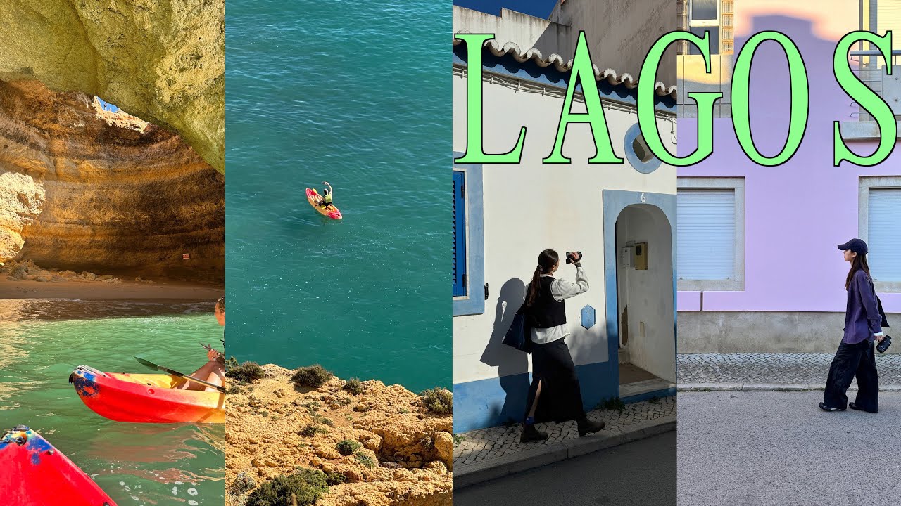 🇵🇹 꿈의 도시 포르투갈 남부 라고스! LAGOS, PORTUGAL 베나길 카약투어 #honeymoon