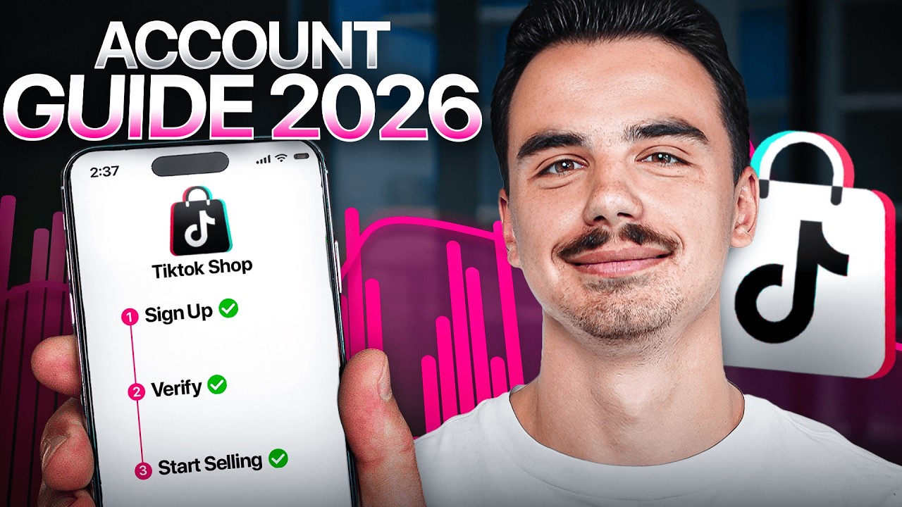 Как получить аккаунт для магазина в TikTok в 2026 году (бесплатное руководство для начинающих)