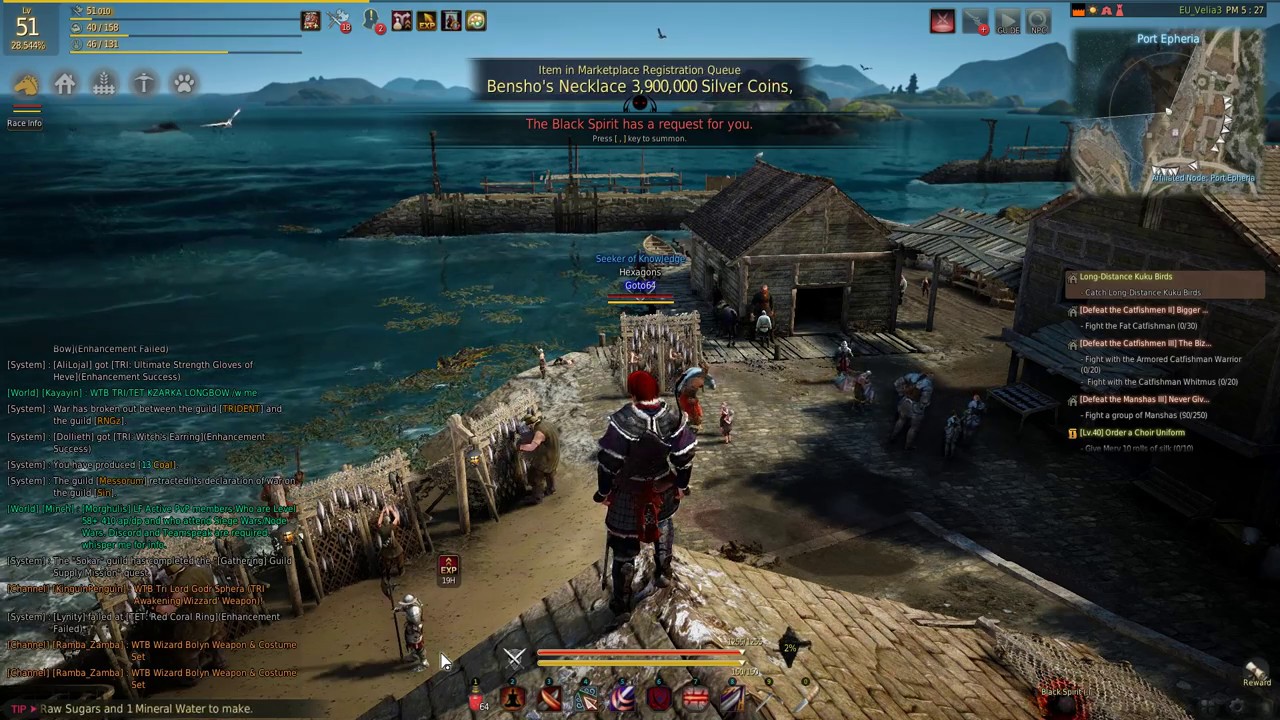 Black Desert Online - Epheria Sailboat Construction Guide