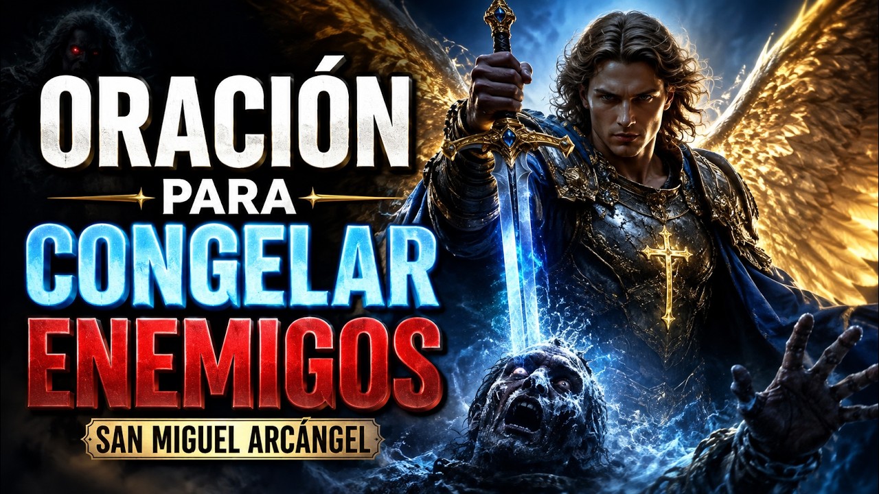 ORACIÓN PARA CONGELAR ENEMIGOS – SAN MIGUEL ARCANGEL | ORACIÓN ESPIRITUAL