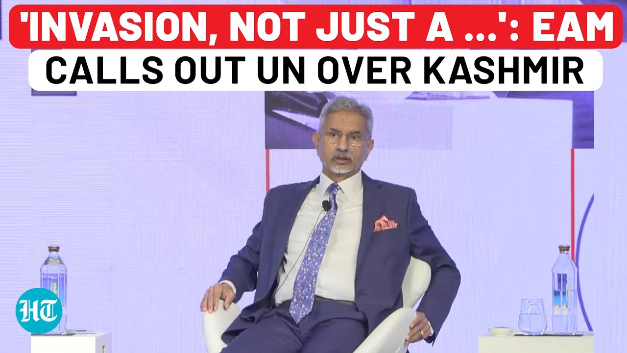 Fiery Takedown: Jaishankar Hits Out at UN for Whitewashing Kashmir 'Invasion' into a Mere 'Dispute'
