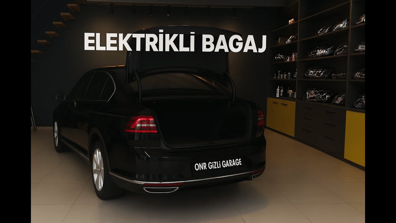 Volkswagen Passat B8 Highline | Elektrikli Bagaj Montajı