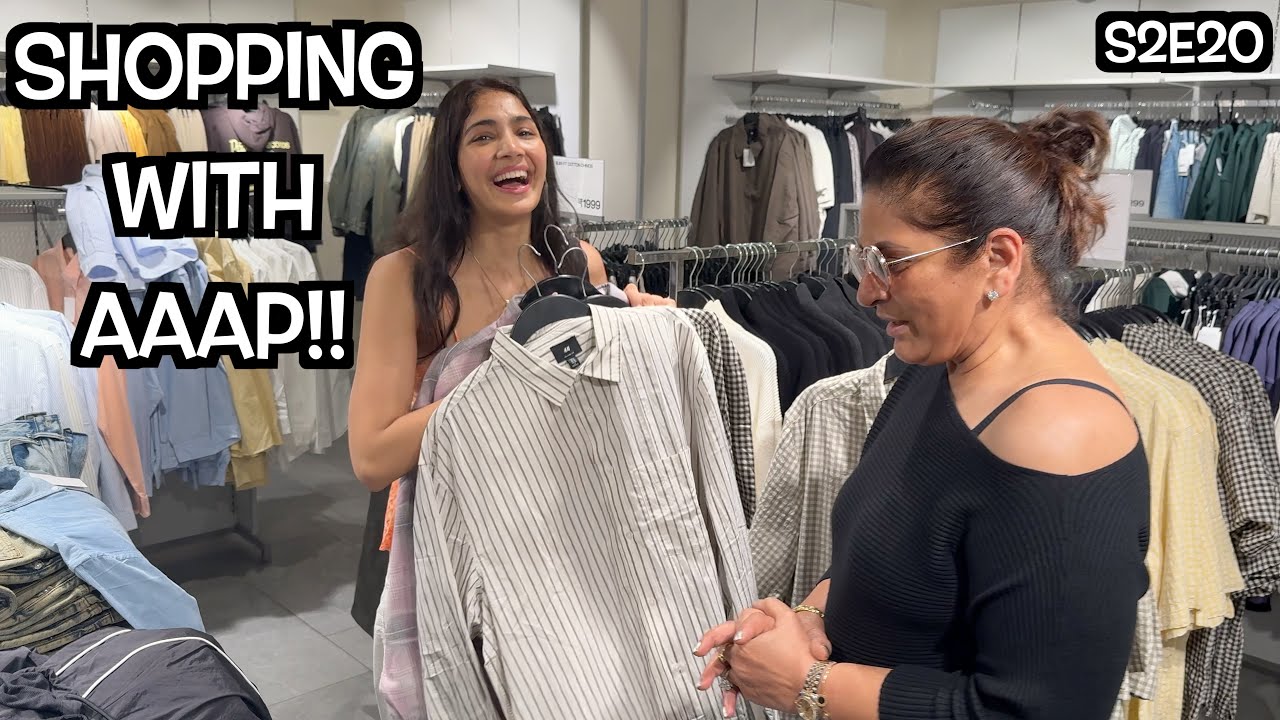 SHOPPING WITH AAAP!! + I FELL REALLY SICK! - S2E20